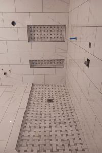 Shower Tile Installation in Mesa